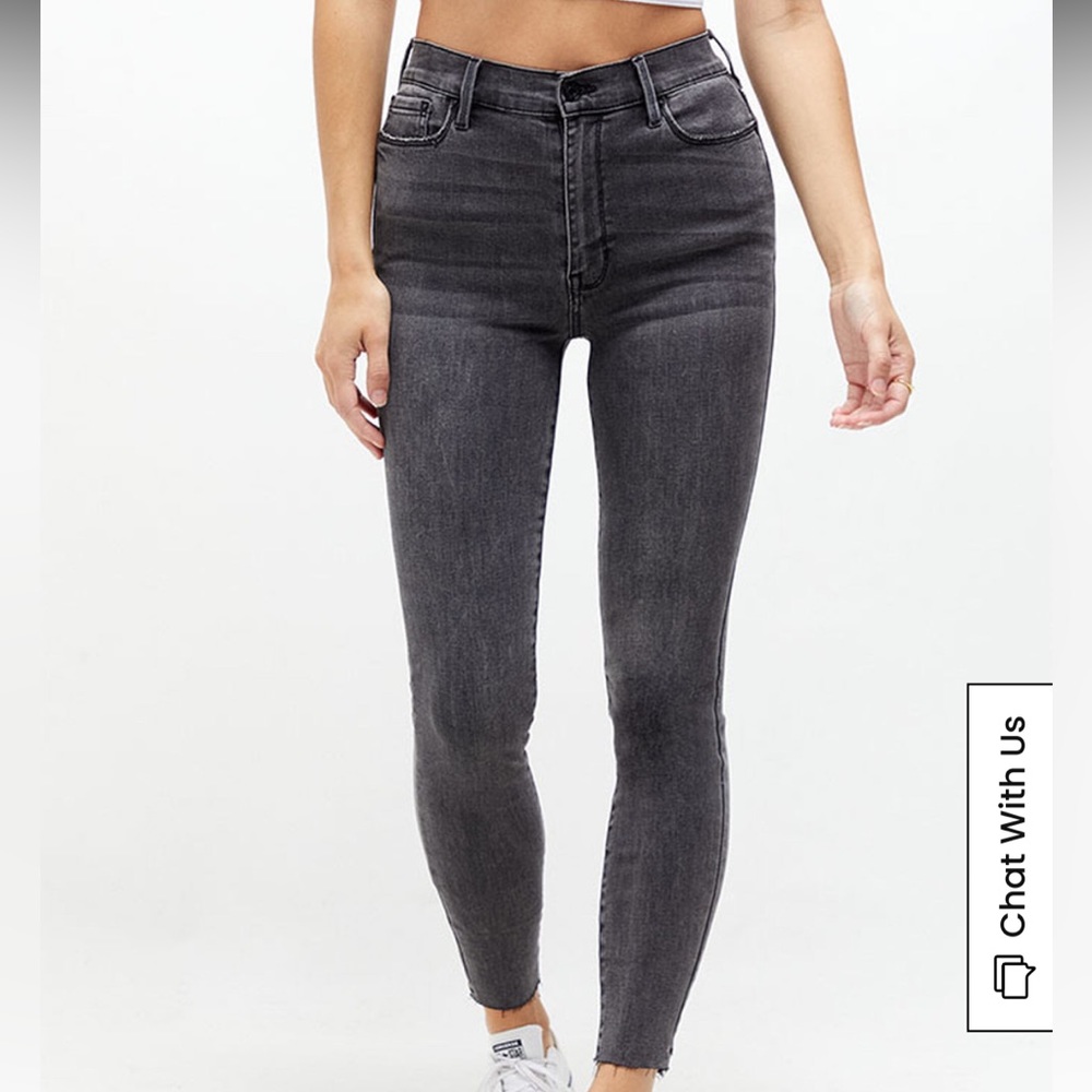 Pacsun black super high waisted jeans